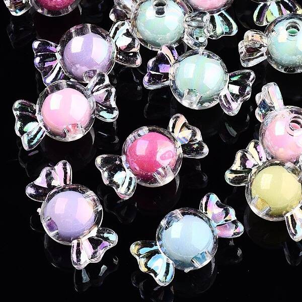 Transparent Acrylic Beads