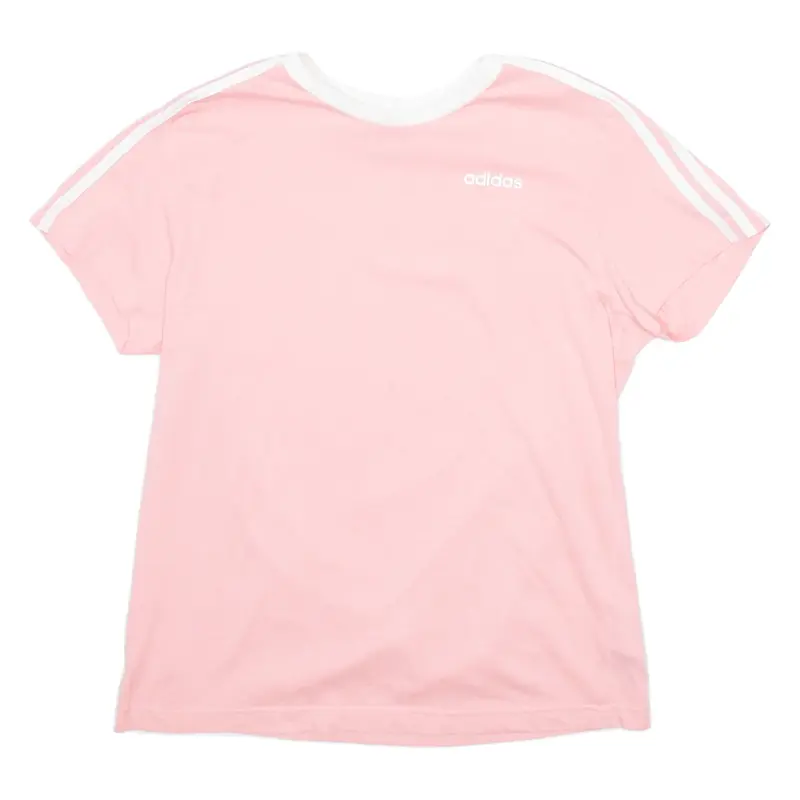 ADIDAS Mens T-Shirt Pink S