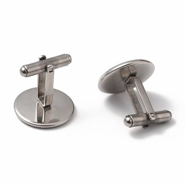 304 Stainless Steel Cuff Buttons