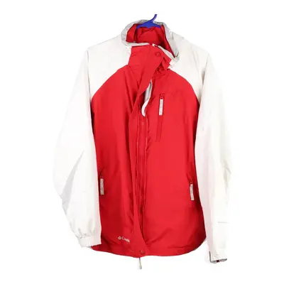 Columbia Jacket - Large Red Nylon