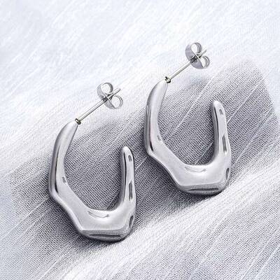 304 Stainless Steel Stud Earrings