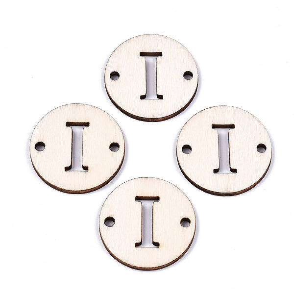 Unfinished Natural Poplar Wood Links Connectors