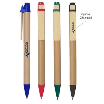 250 Customized Eco-Inspired Pen - Paper Barrel