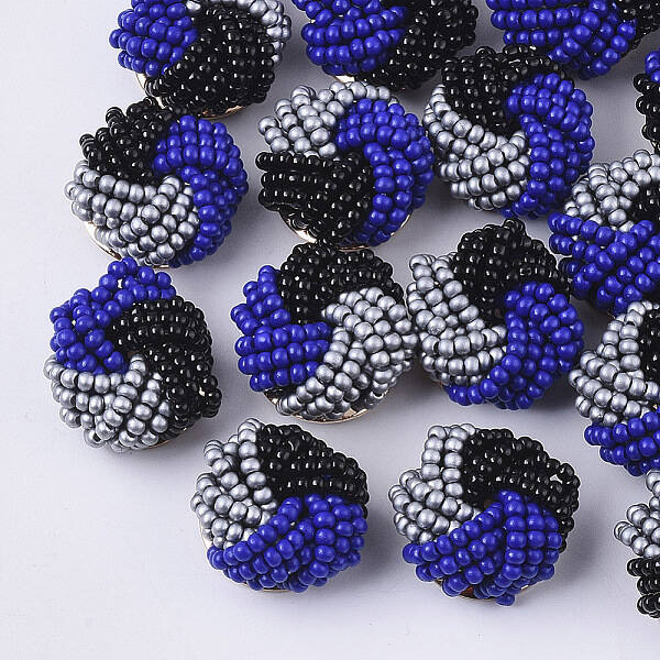 Glass Seed Beads Cabochons