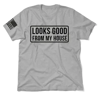 Looks Good - Heather Gray T-Shirt