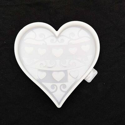 Heart Cup Mat Silicone Molds