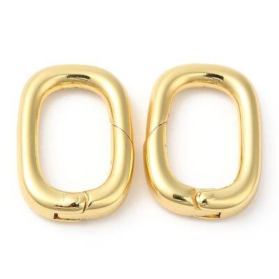 Brass Spring Gate Rings