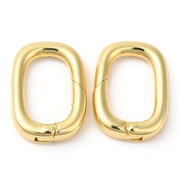 Brass Spring Gate Rings
