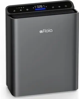 Afloia Air Purifiers for Bedroom - Air Purifiers for Home Large Room Up to 1280Ft², 3-Stage Filter with Laser Air Quality Se...