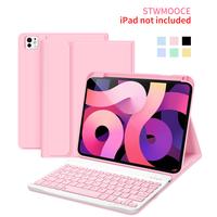 STWMOOCE iPad Wireless Keyboard Case with Pencil holder for 10.2\