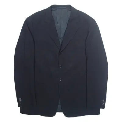 ARMANI COLLEZIONI Mens Blazer Jacket Black L