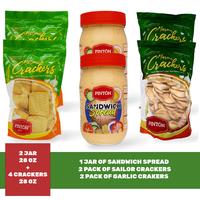 Pintón Triple Combo – Cuban Marinera Crackers, Garlic Crackers Bocaditos Spread – Save $3.35! Pintón Triple Combo – C...
