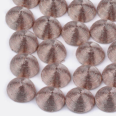 Polyester Thread Fabric Cabochons