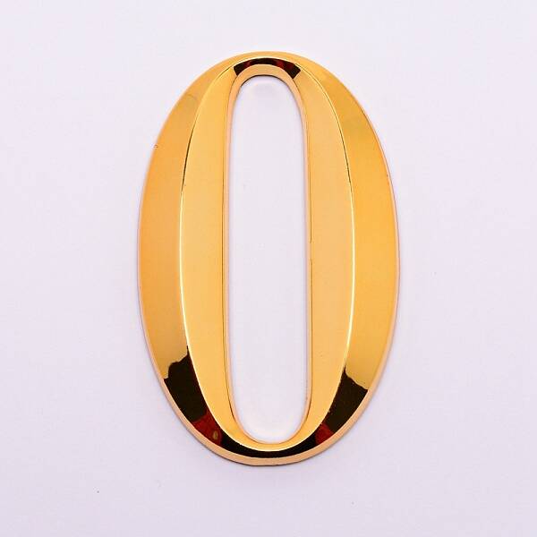 Plastic & PVC Number Sign Labels