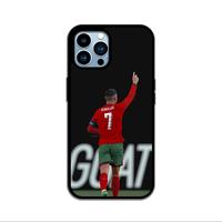 CR7 Goat Phone Case - Red Soccer Design with Number 7 & \