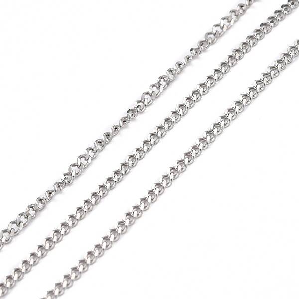 Tarnish Resistant 304 Stainless Steel Curb Chains