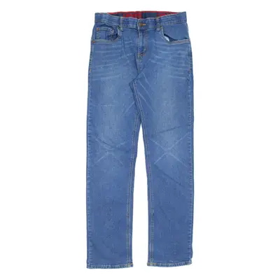 LEVI'S 514 Mens Jeans Blue Regular Straight Stone Wash W30 L32