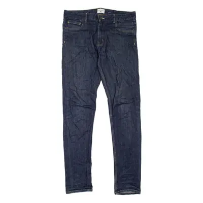 QUIKSILVER Mens Jeans Blue Slim Tapered W33 L32