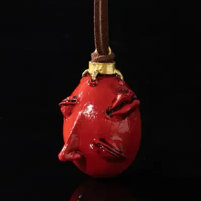 Behelit Egg of the King Necklace - Femto Accessory