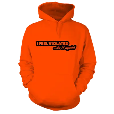 Violated - Safety Orange Hoodie