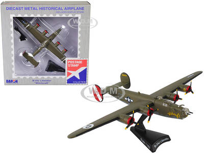 Consolidated B-24J Liberator Bomber Aircraft Witchcraft, 467th Bomb Group, 790 Bomb Squadron United States Army Air Forces ...