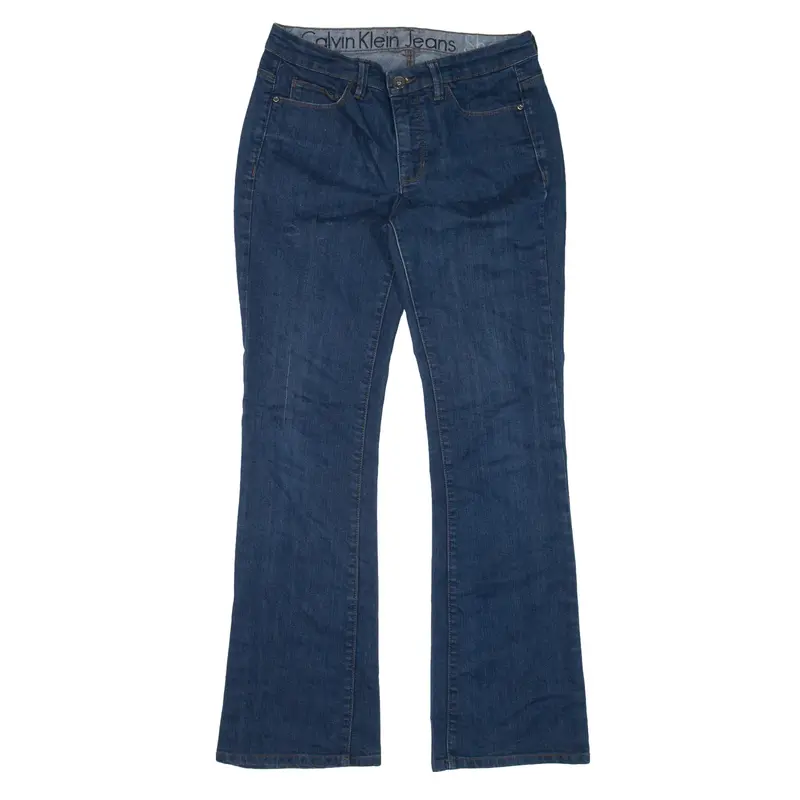 CALVIN KLEIN Jeans Blue Denim Regular Bootcut Womens W29 L31