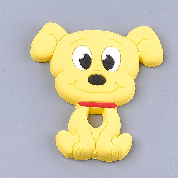Food Grade Eco-Friendly Silicone Puppy Beads