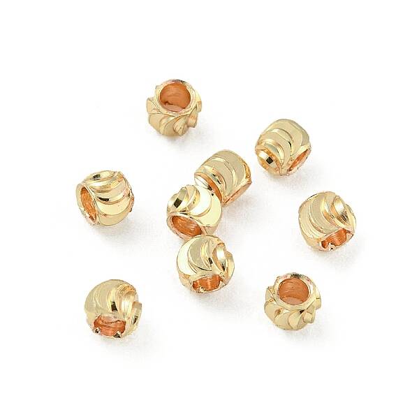 Rack Plated Brass Beads