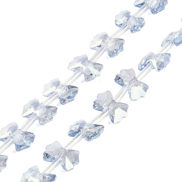 Electroplate Glass Beads Strands