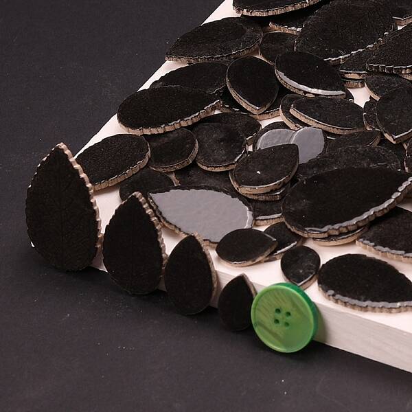 Leaf Shape Porcelain Mosaic Tiles
