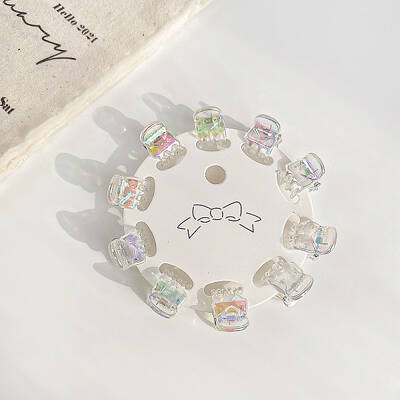 Mini Plastic Claw Hair Clips