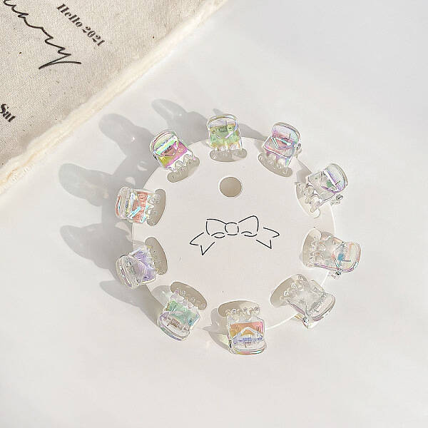 Mini Plastic Claw Hair Clips