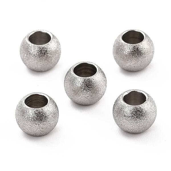 Non-Tarnish 201 Stainless Steel Beads