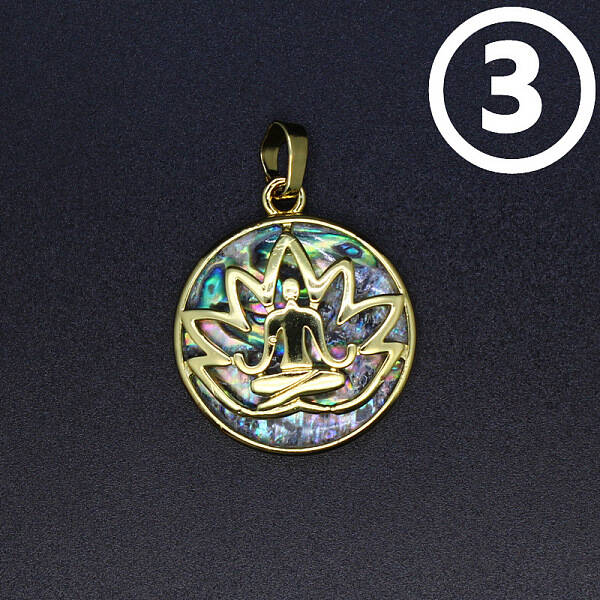 Natural Abalone Shell/Paua Shell Pendants