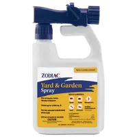 Zodiac Yard & Jardín Spray (32 oz) - Kills & Repels Fleas, Ticks, Mosquitoes, Ants, Crickets - Use On Lawns, Trees, Shrubs &...