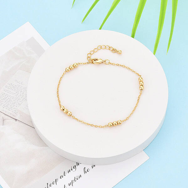 Brass Satellite Chains Bracelets for Women