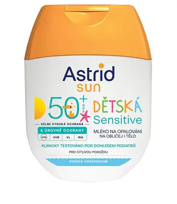 Astrid Crema Solare Per Bambini Sensitive Spf 50+ 60 Ml