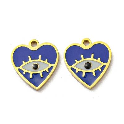 304 Stainless Steel Enamel Charms