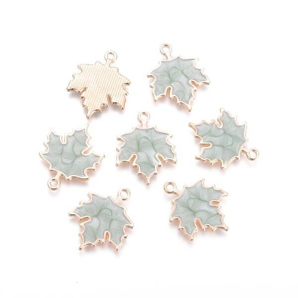 Golden Plated Alloy Enamel Pendants