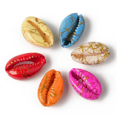 Natural Cowrie Shell Beads