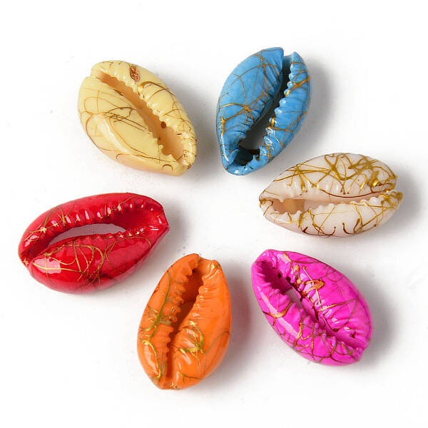 Natural Cowrie Shell Beads