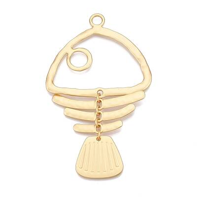 Rack Plating Alloy Big Pendants