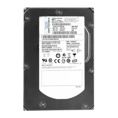 39R7344 IBM 300GB 3Gb/s SAS 10000 3.5-inch 16MB Hard Drive