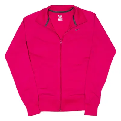 NIKE Track Jacket Pink Womens M