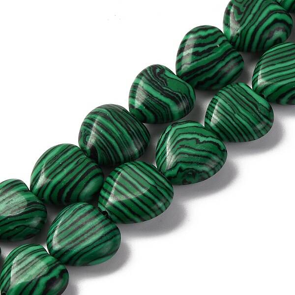 Synthetic Malachite Beads Strands
