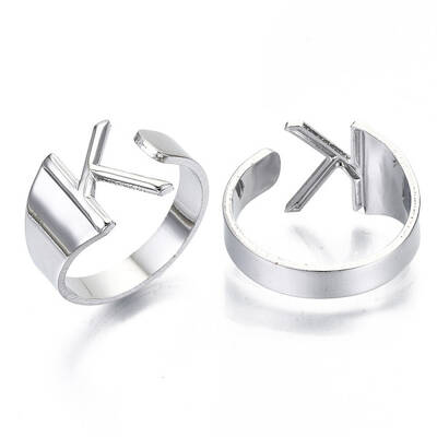 Alloy Cuff Finger Rings