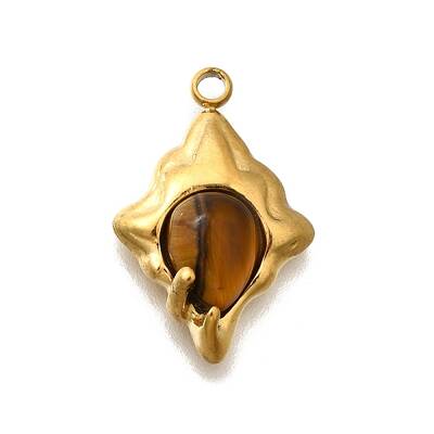 Natural Tiger Eye Pendants