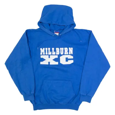 CHAMPION Millburn Mens Blue Hoodie USA M