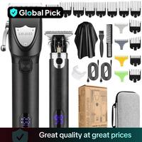 Electric Hair Trimmer, 1 Set Multifunctional Portable Rechargeable Hair Trimmer Shaver for Men, Barber Clippers for Men, Hair...