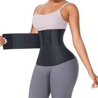 Waist Trainer for Women Trimmer Belt Waist Cincher Tummy Wrap Plus Size Snatch Me Up Bandage Body Shaper